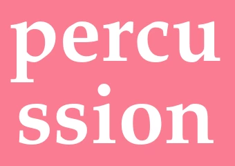 Synonym percussion
