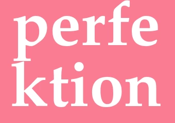 Synonym perfektion