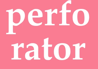 Synonym perforator