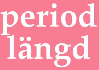 Synonym periodlängd