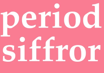 Synonym periodsiffror