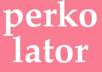 Synonym perkolator
