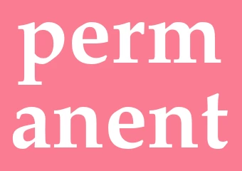 Synonym permanent