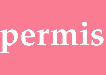 Synonym permis