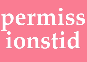 Synonym permissionstid