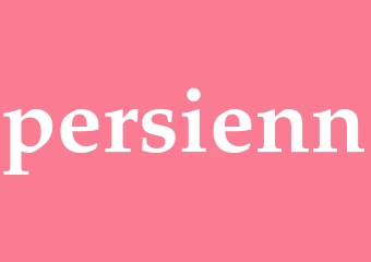 Synonym persienn