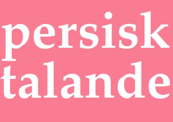 Synonym persisktalande