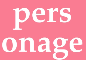 Synonym personage