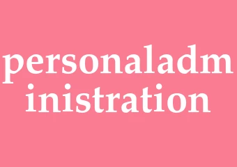 Synonym personaladministration