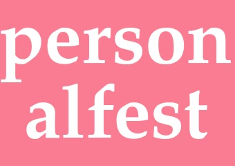 Synonym personalfest