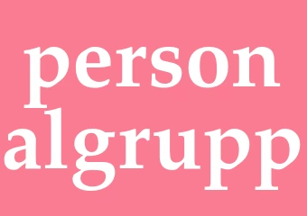 Synonym personalgrupp