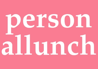 Synonym personallunch