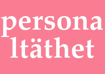 Synonym personaltäthet