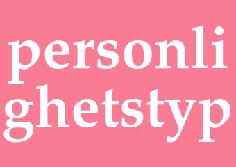 Synonym personlighetstyp