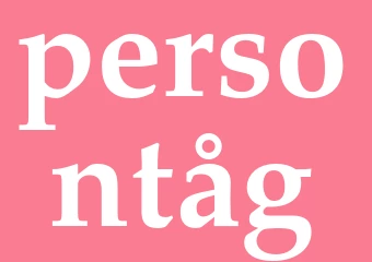 Synonym persontåg