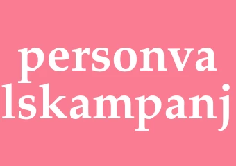Synonym personvalskampanj