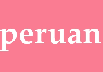 Synonym peruan