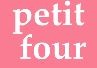 Synonym petit-four