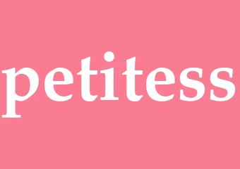 Synonym petitess