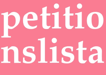 Synonym petitionslista