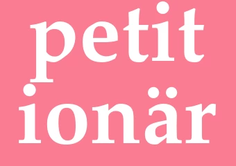Synonym petitionär