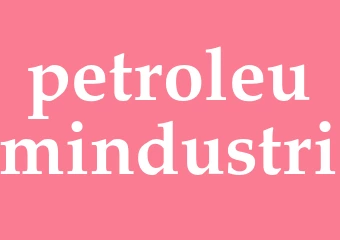 Synonym petroleumindustri