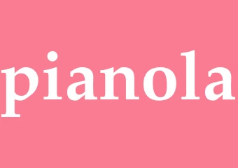 Synonym pianola