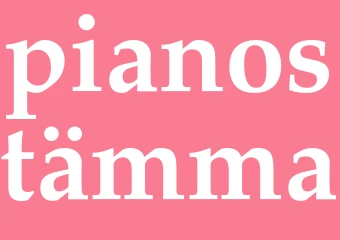 Synonym pianostämma