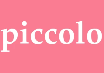Synonym piccolo