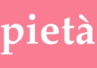 Synonym pietà
