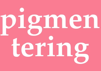 Synonym pigmentering