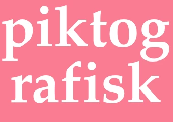 Synonym piktografisk