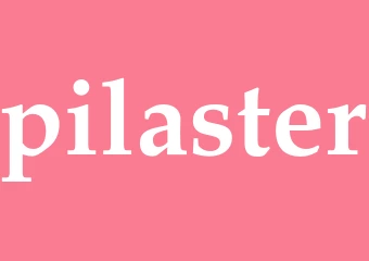 Synonym pilaster