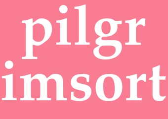 Synonym pilgrimsort