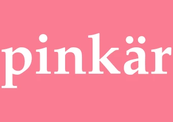 Synonym pinkär