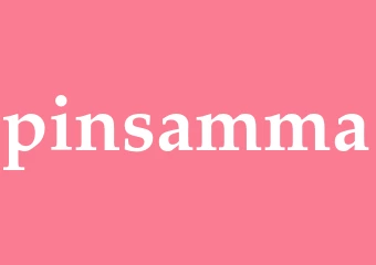Synonym pinsamma