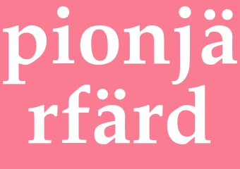 Synonym pionjärfärd