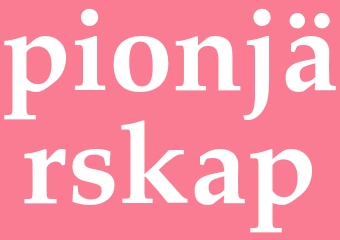 Synonym pionjärskap