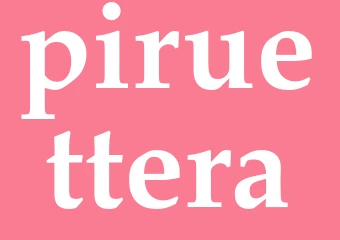 Synonym piruettera