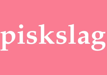 Synonym piskslag