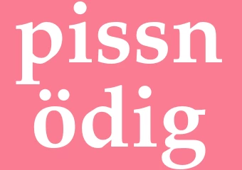 Synonym pissnödig