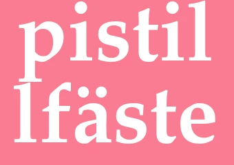 Synonym pistillfäste