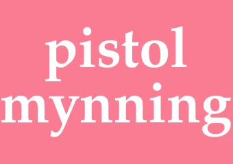 Synonym pistolmynning