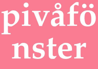 Synonym pivåfönster