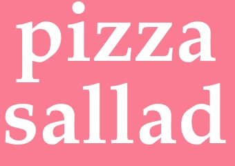 Synonym pizzasallad