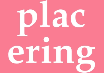 Synonym placering