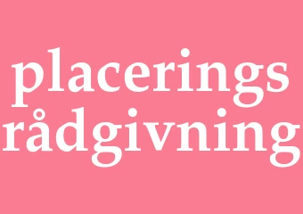Synonym placeringsrådgivning