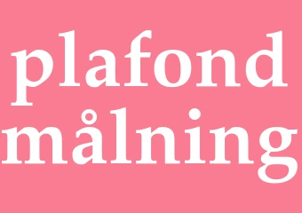 Synonym plafondmålning