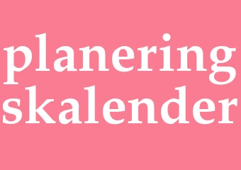 Synonym planeringskalender