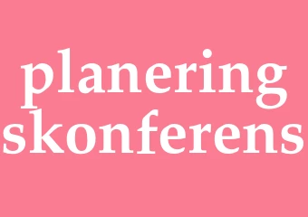 Synonym planeringskonferens